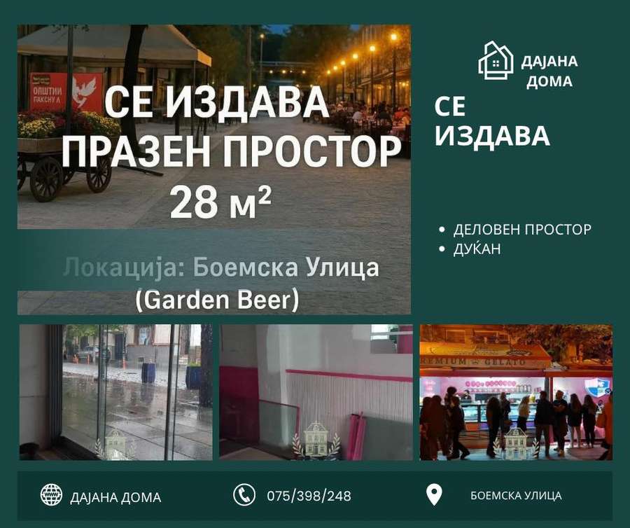 Деловен простор на Боемска улица - 1